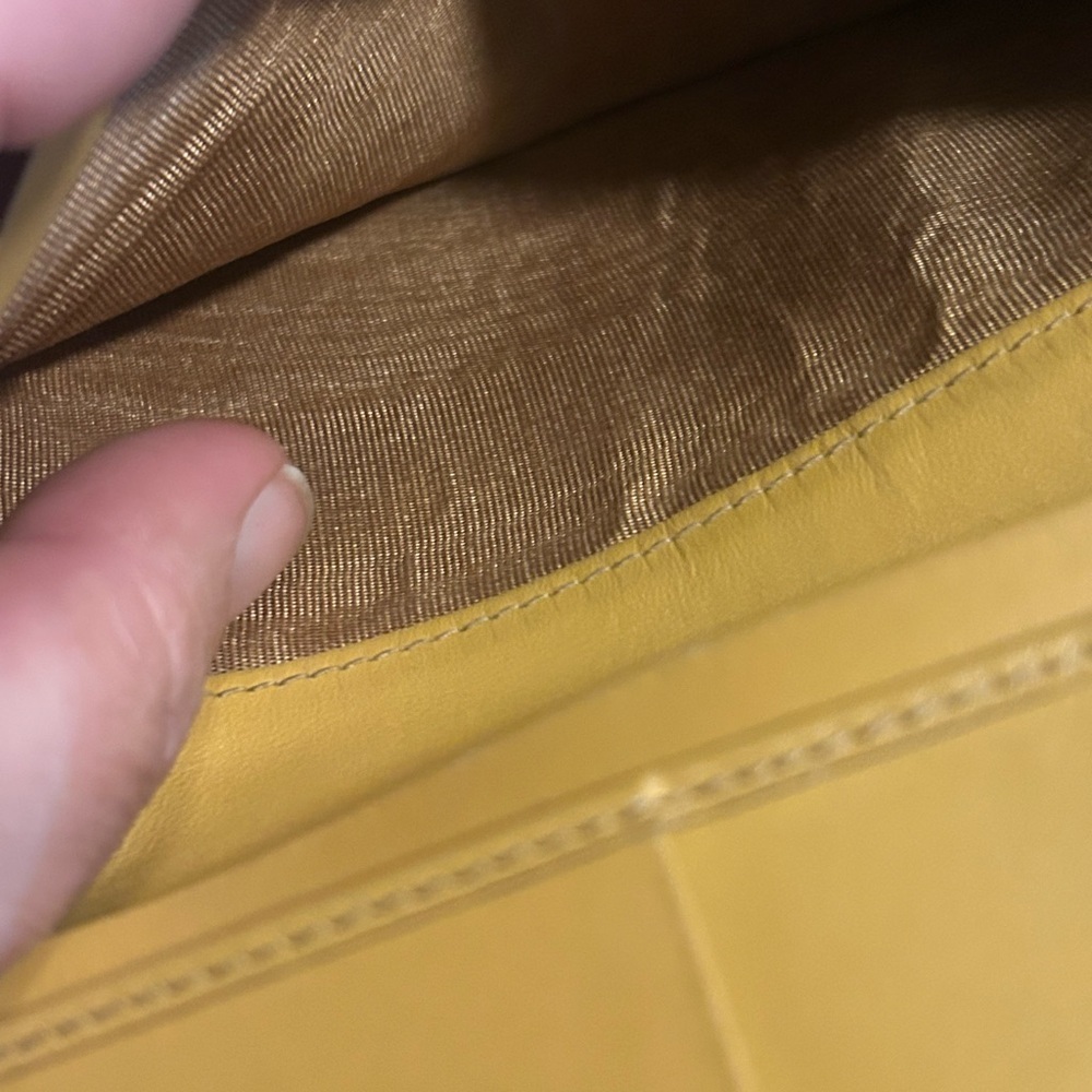 vintage Celine Macadam canvas long bifold wallet with leather trim. - Picture 8 of 15